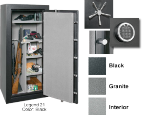 Winchester Legend Series Gun Safes - 45 Min. Fire