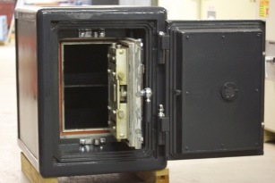 Unique Antique Mosler Fire Safe with Safe Inside