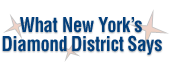 What New York's Diamond District Says